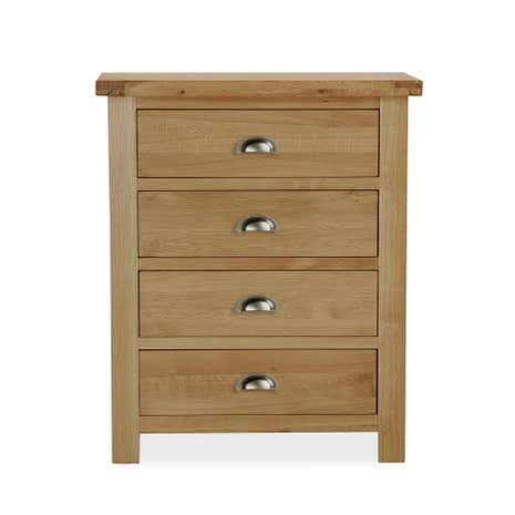 Oakley Oak 4 Drawer Chest