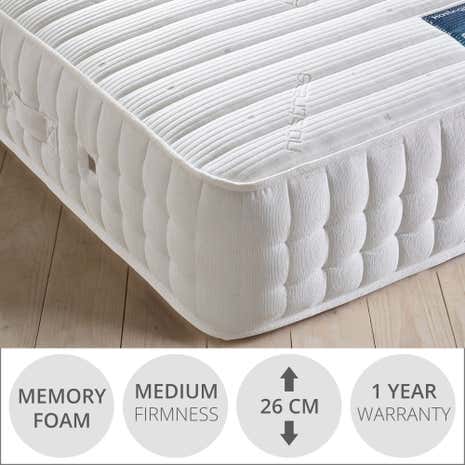 Hastings 1200 Pocket Memory Mattress