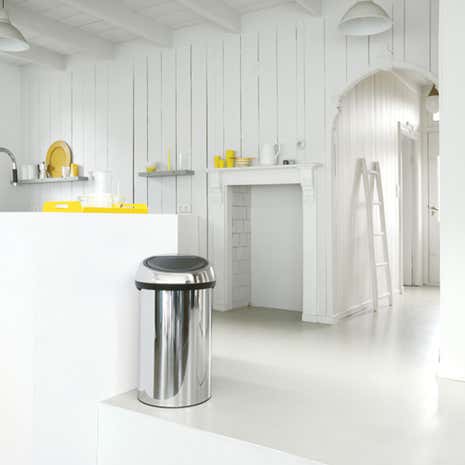 Brabantia Brilliant Steel 60 Litre Touch Bin