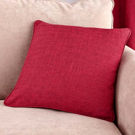 Vermont Red Filled Cushion