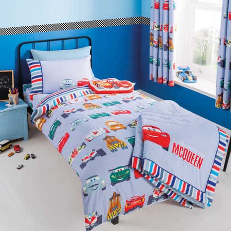 Disney Cars Single Duvet Cover and Pillowcase Set