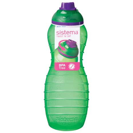 Sistema 700ml Davina Water Bottle Assorted Colours