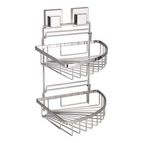 Smartloc 2 Tier Corner Bath Rack
