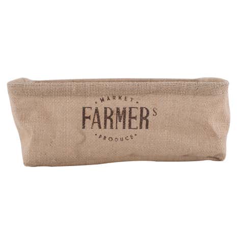 Country Fayre Hessian Basket