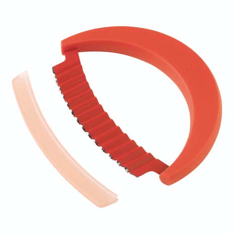 Kuhn Rikon Red Crinkle Knife 15cm Blade