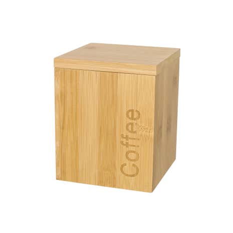 Bamboo Wooden Coffee Canister