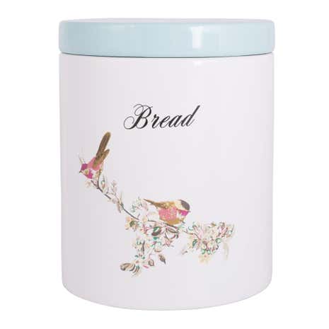 Beautiful Birds Bread Crock