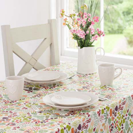 Country Fayre Vegetable PVC Tablecloth