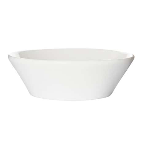 Hotel Canterbury White Salad Bowl