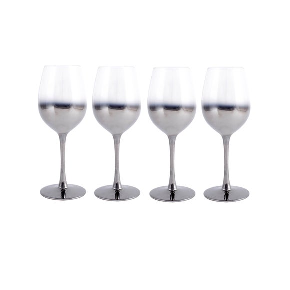 4 Pack Hotel Ombre White Wine Glass
