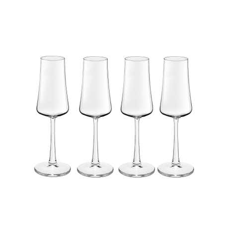 Pausa Novum Set of 4 Flute Glasses