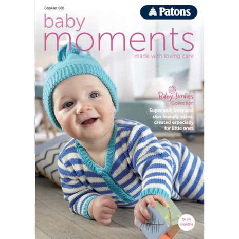 Patons Baby Moments Knitting Book 001