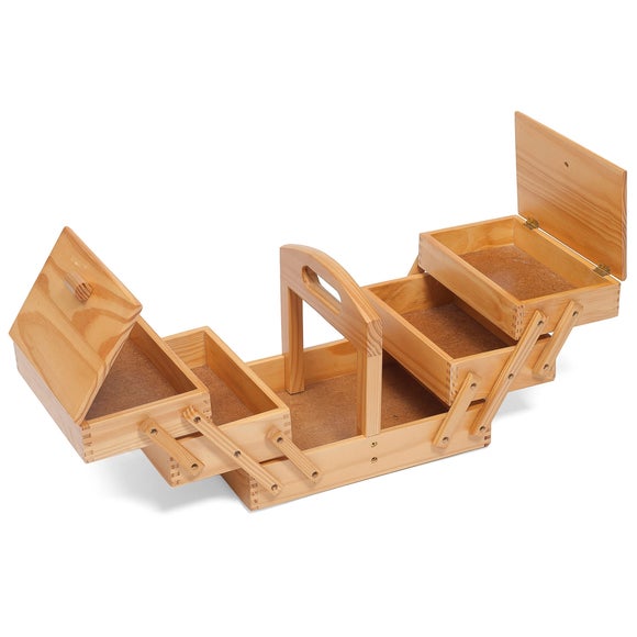 dunelm wooden toy box