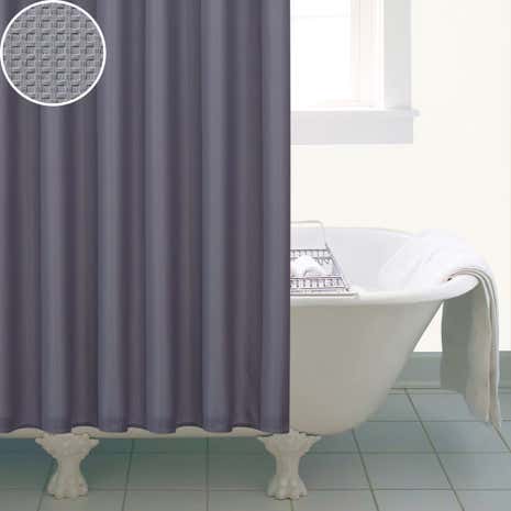 Waffle Shower Curtain