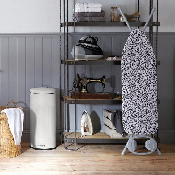 Candy Rose 30 Litre Cream Vintage Bin