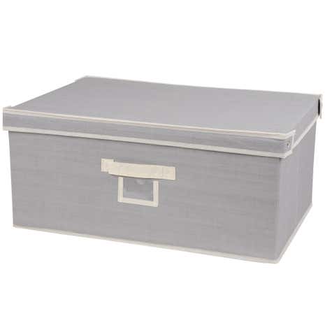 Large Grey Storage Box