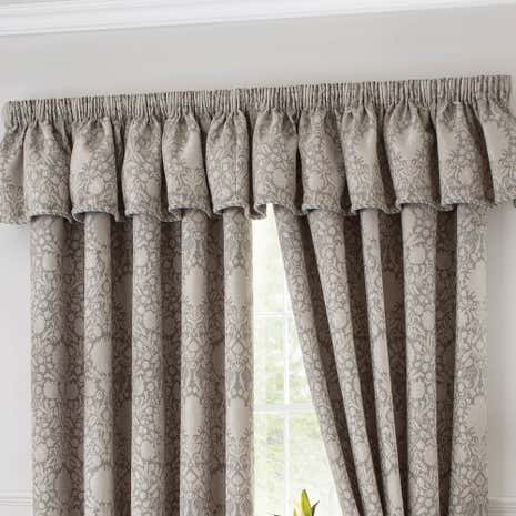 Kensington Silver Pelmet