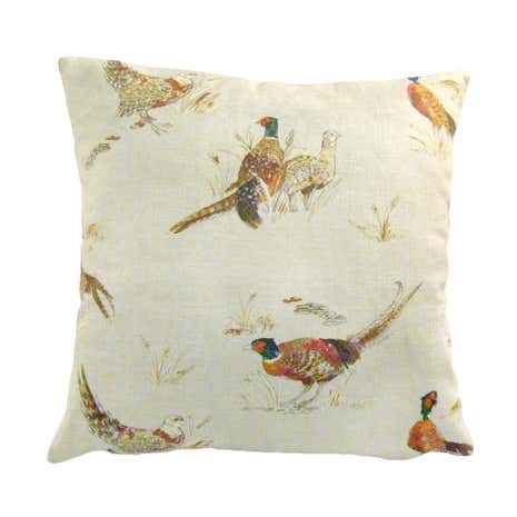 Pheasants Square Cushion Cover