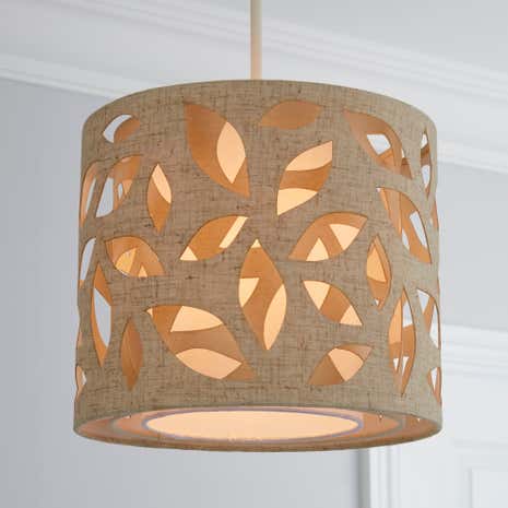 Botanical Leaf Cut Out Pendant