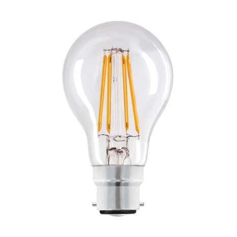 Dunelm Filament 6W LED GLS Bayonet Cap Bulb