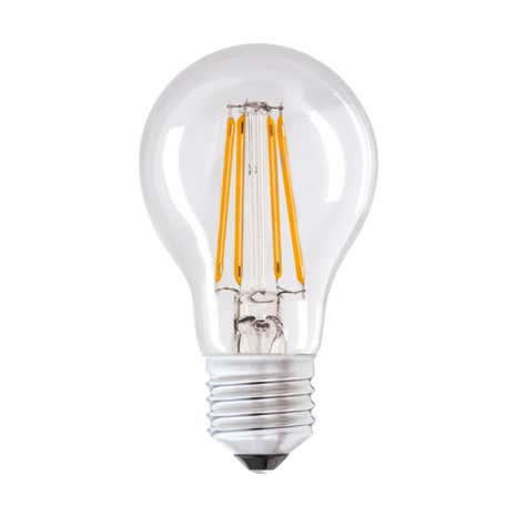 Dunelm LED 6W Filament GLS Edison Screw Light Bulb