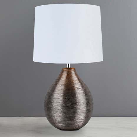 Seraphina Scratched Table Lamp
