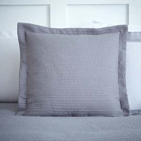 Harper Grey Square Cushion