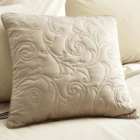 Lucia Natural Square Cushion