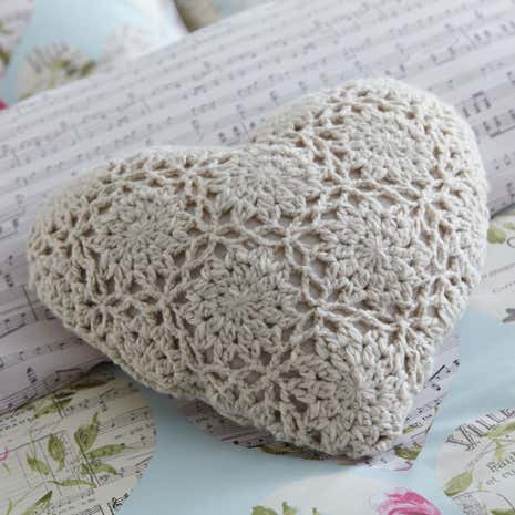 Melody Heart Cushion