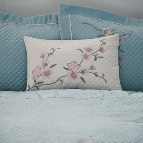 Misaki Duck Egg Boudoir Cushion