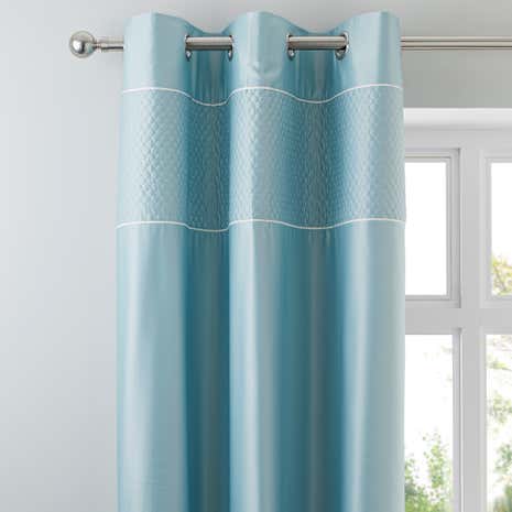 Misaki Duck-Egg Thermal Eyelet Curtains