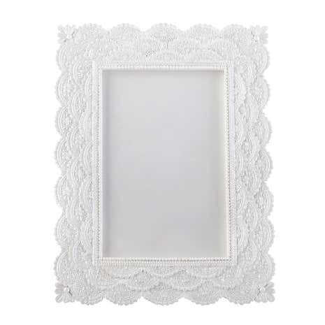 Resin Lace Effect Photo Frame