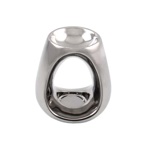 Silver Oil Burner