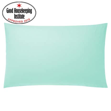 Kids Non Iron Plain Dye Teal Pillowcase