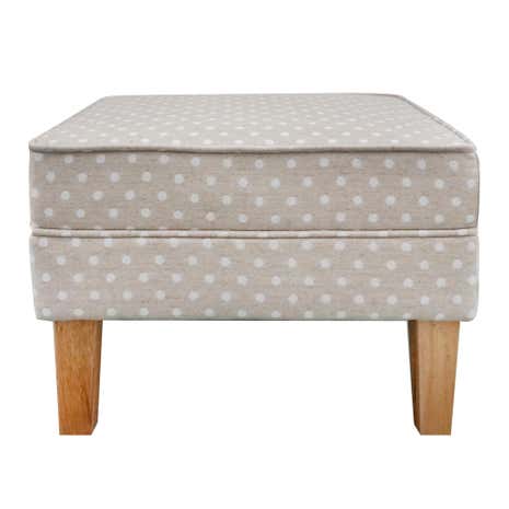 Edinburgh Dotty Footstool