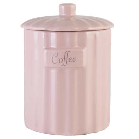 Pretty Pastels Coffee Canister