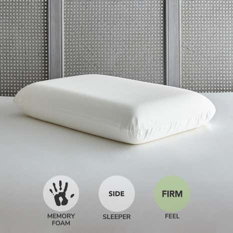 Temperature Controlling Memory Foam Firm-Support Pillow
