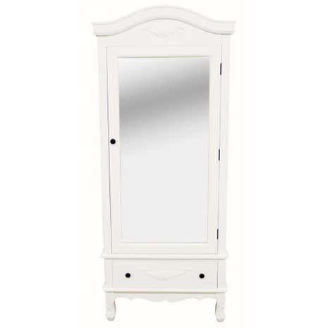 Toulouse White Single Wardrobe