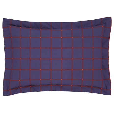 George Check Oxford Pillowcase