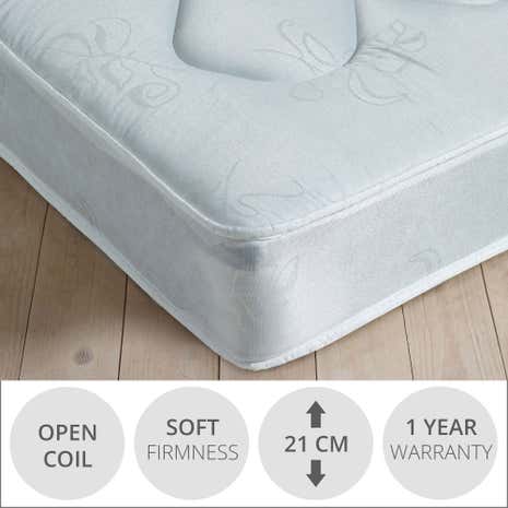 Essentials Open Coil Soft Mattress