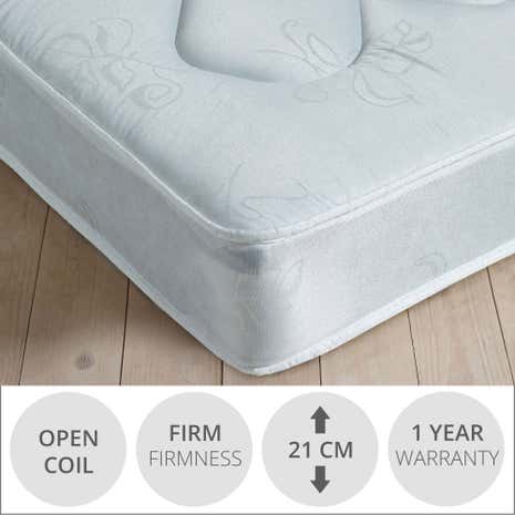 Essentials Open Coil Firm Mattress