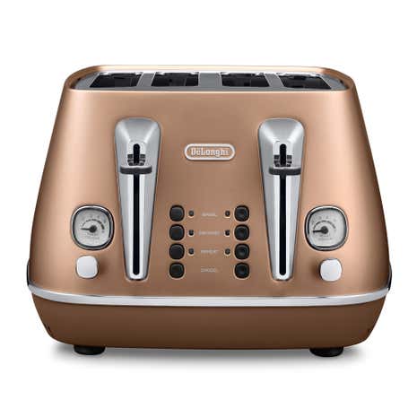 DeLonghi Distinta CTI2003 Matte Copper 4 Slice Toaster