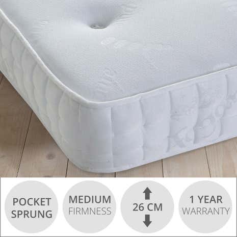 Fogarty Anti-Allergy 1000 Pocket Spring Mattress