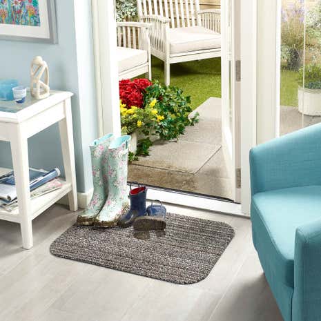 Marvel Natural Candy Stripe Washable Mat