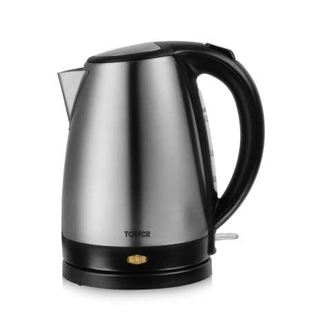 Tower T10002P 1.7L Brushed Stainless Steel Kettle