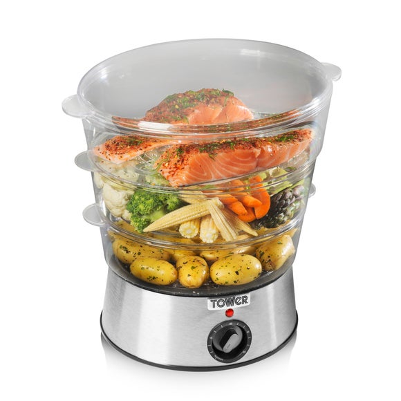 Tower T21001 3 Tier Steamer