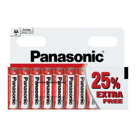 Panasonic Zinc AA 10 Pack