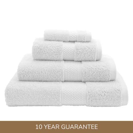 Dorma Snow Silk Blend Towel