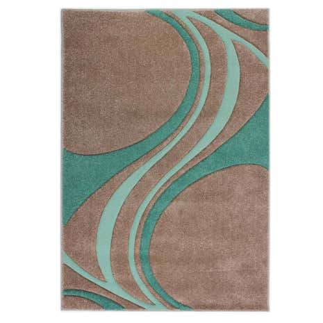 Teal Mirage Rug
