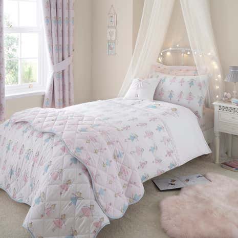 Fairies Pink Duvet Cover Set